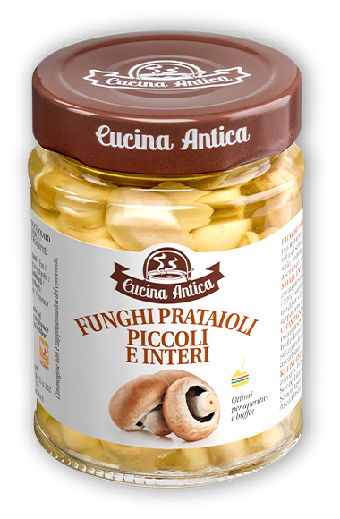 Funghi Prataioli Piccoli e Interi (Button Mushrooms Small and Whole)